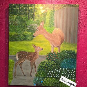 Mother's Watchful Eye oil painting by Natalya McCafferty